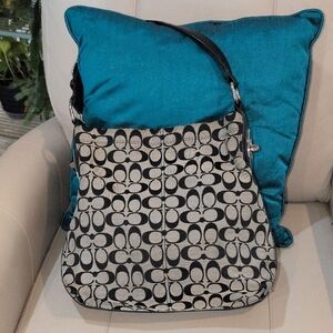 Coach Penelope Monogram Hobo Shoulder Bag F16538